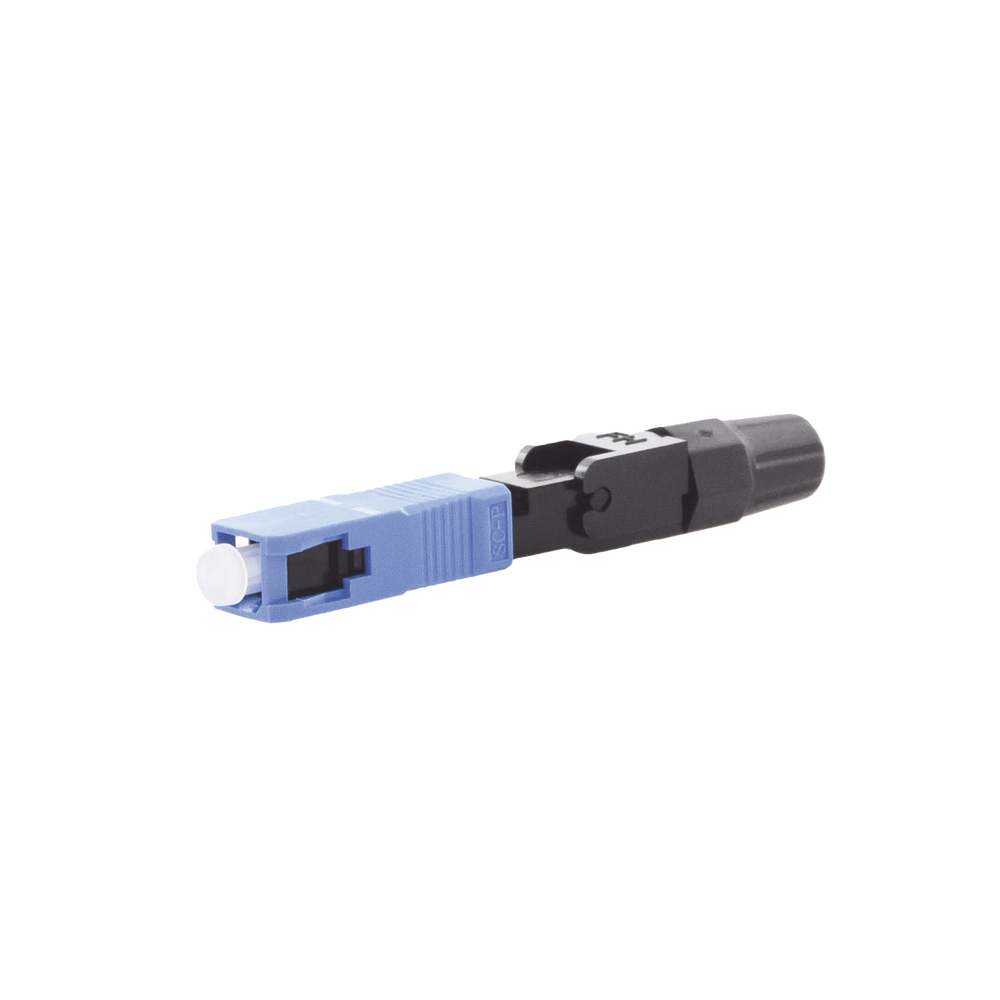 Field-Installable Quick Connector, Single-Mode, SC/UPC, Pre-Polished, Re-Terminatable, Ideal for FTTx Applications