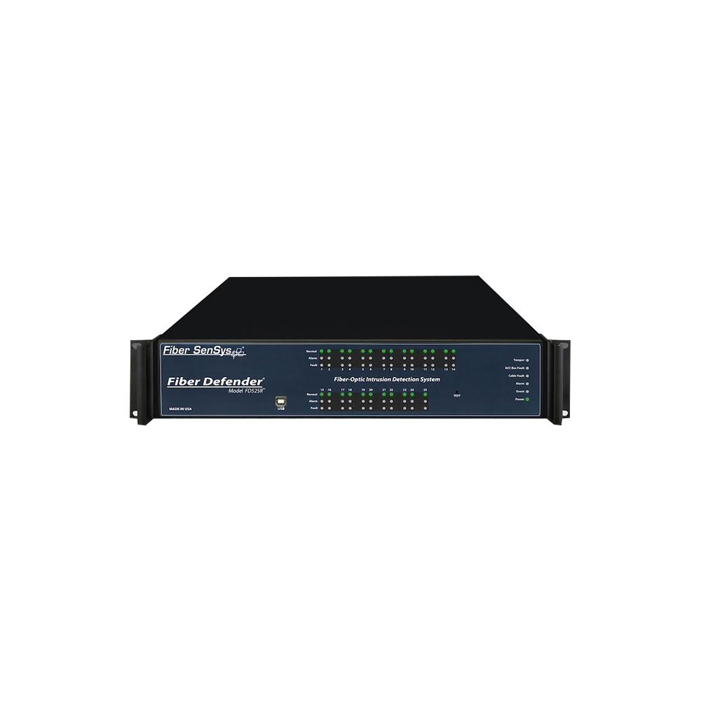 Sensor de Seguridad Perimetral por Fibra Óptica Sensitiva/ Hasta 25 Zonas/ De 0 a 800 m de protección