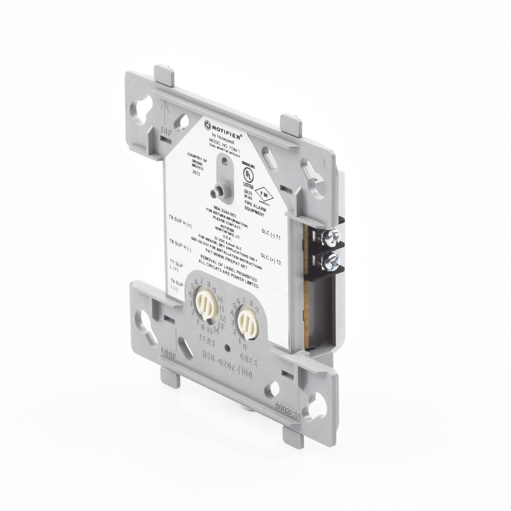 Dual Monitoring Module / Addressable / FlashScan® Technology / Monitors 2 Independent Zones