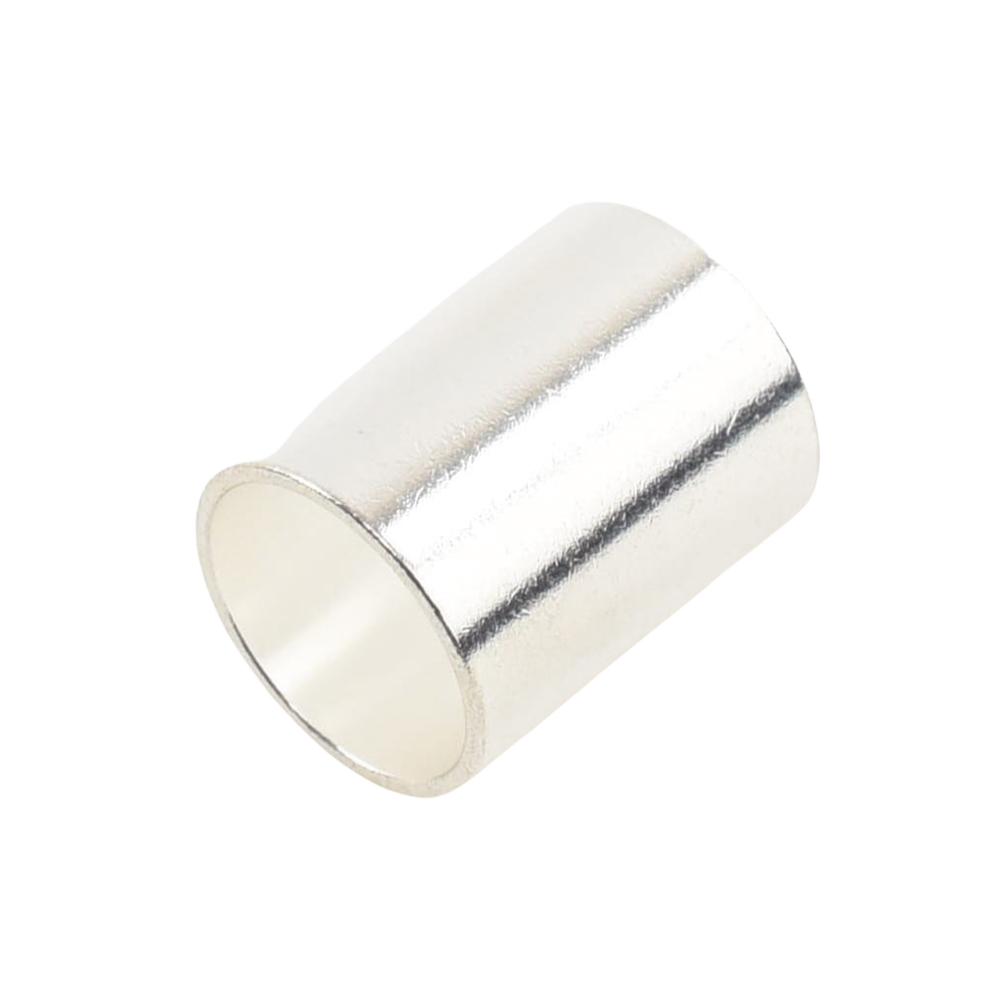 Silver Plated Ferrule-Bushing for Crimping Group E and I Cables such as RG-8/U, RG-213/U, LMR-400.