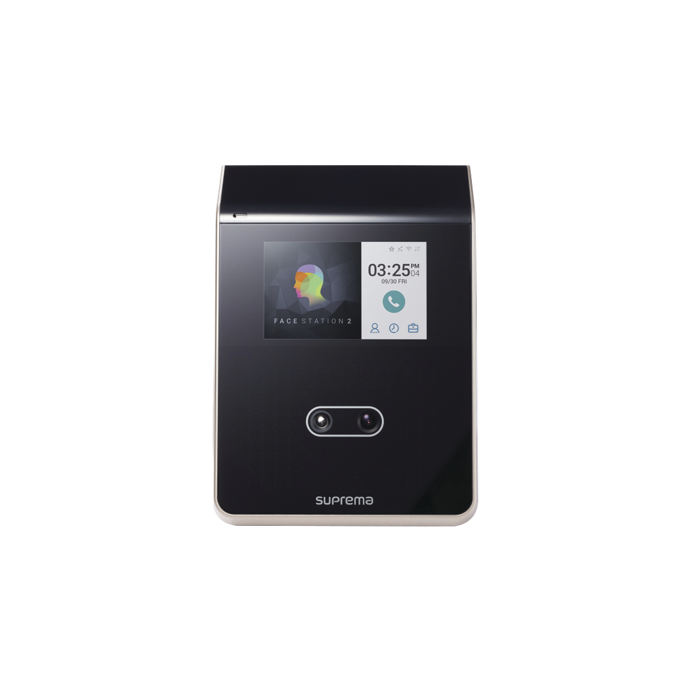 FaceStation 2 Lector Facial Bluetooth MultiClass SE Dual RFID (125KHZ EM HID PROX 13.56MHZ Mifare DesFire / EV1 FELICA ICLASS S) Compatible con BioStar2