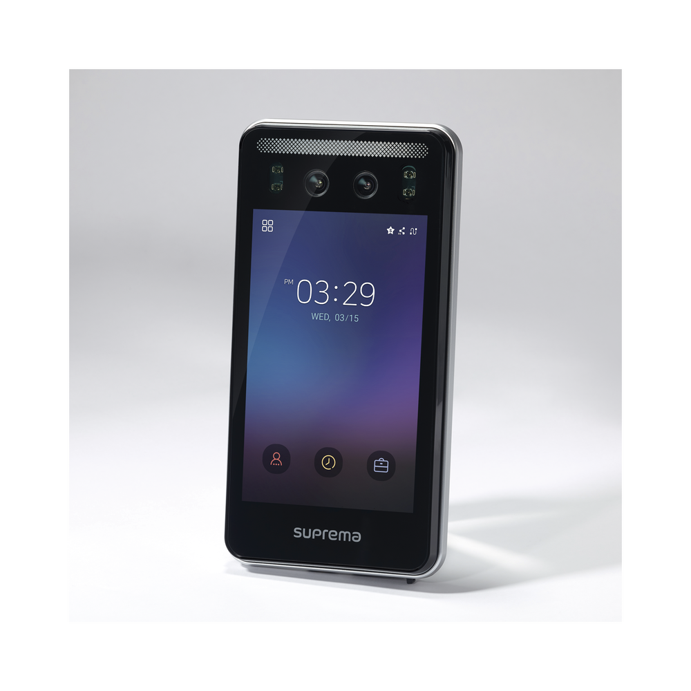 Face Station F2 with Face Mask Detector / Face Reader / Mobile Card Reader and RFID Card Reader (125kHz EM & 13.56Mhz MIFARE) / Compatible with BioStar2