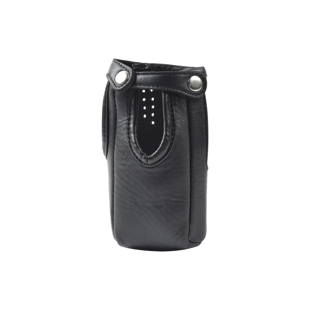 Funda Reforzada de Piel con correas para IC-F1000D/01, IC-F2000D/01 u IC-F2000D/12.