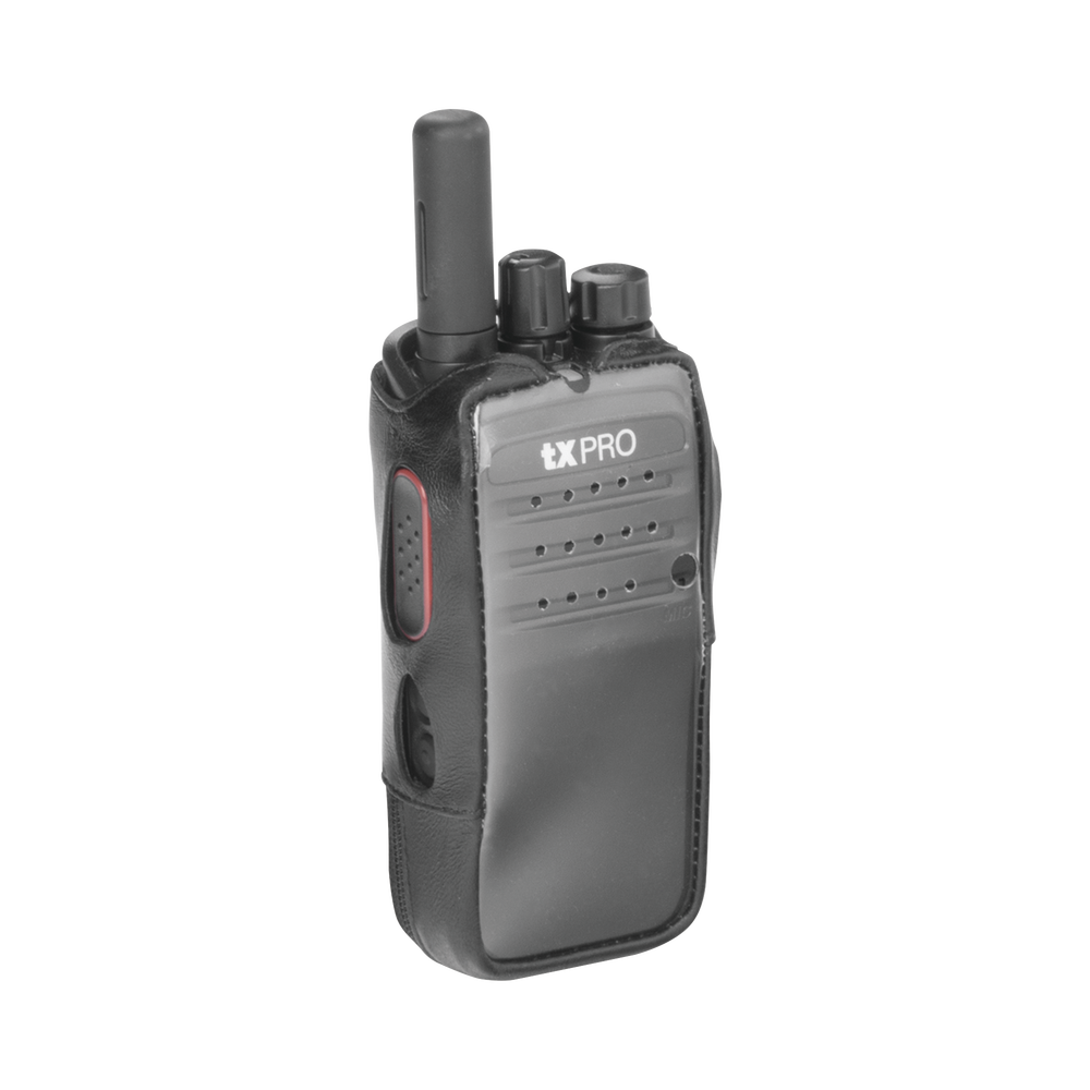 Funda Reforzada de Piel para Radios TX-R50A.
