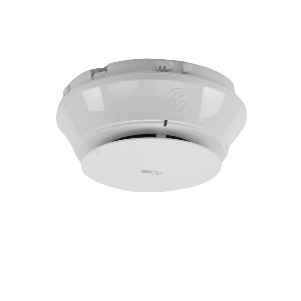 Fixed Temperature Detector at 57°C Addressable / White Color / FlashScan® Technology / Base Not Included