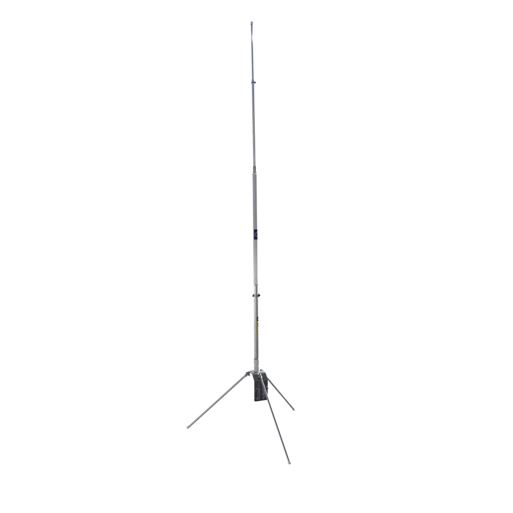 VHF Base Antenna, Aluminum/Fiberglass, Frequency Range 148-174 MHz, 3dB Gain