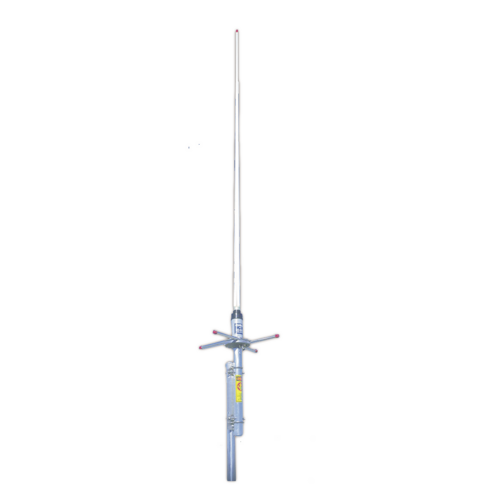 Antena Base Fibra de Vidrio, UHF de 440-450 MHz, 6 dB de ganancia