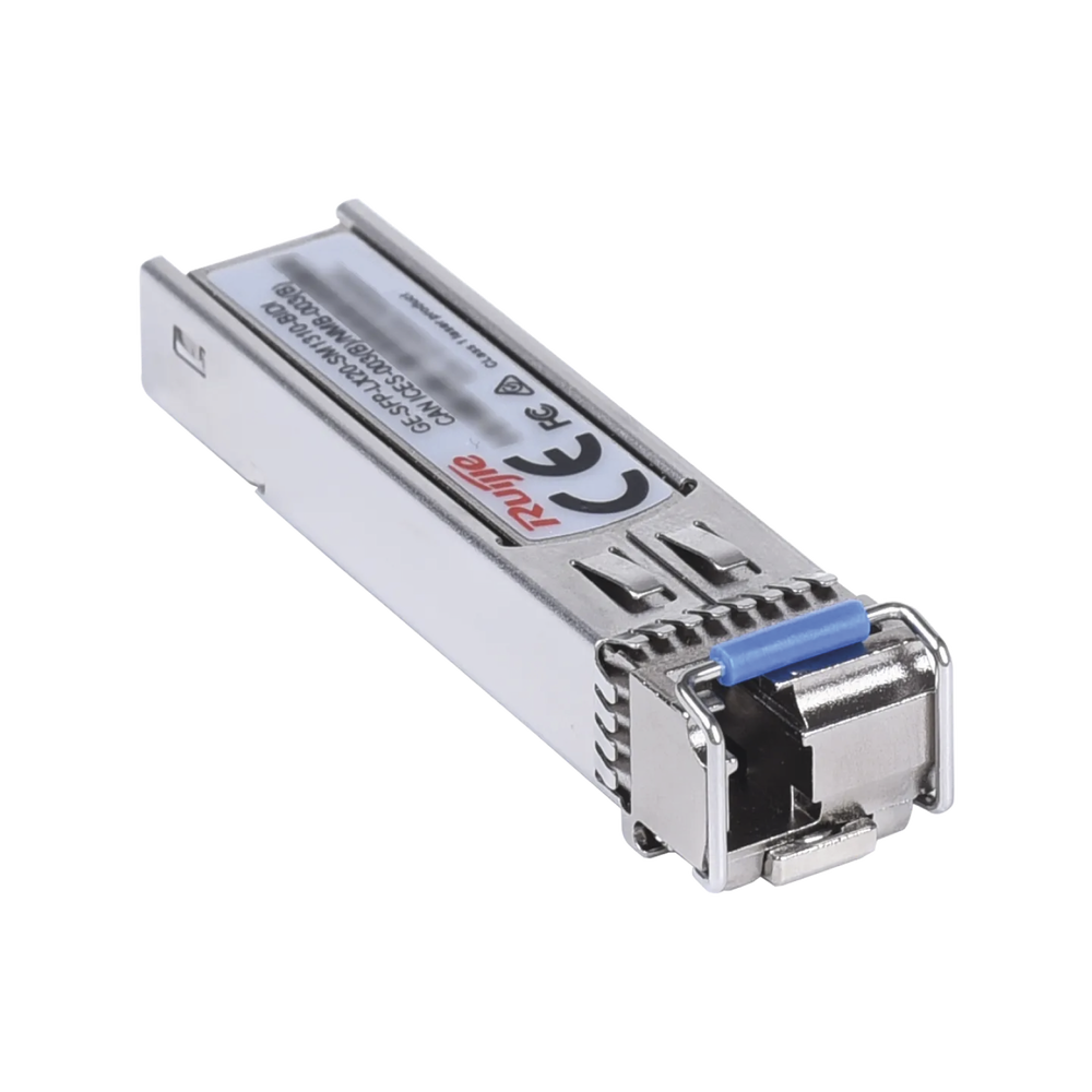Módulo transceptor GE-SFP-LX20-SM1310-BIDI 1000BASE-LX SFP 1310nm-TX/1550nm-RX 20-km DDM Simplex LC SMF