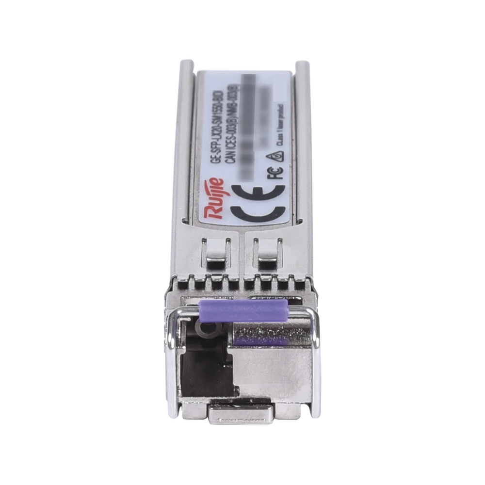 Módulo transceptor GE-SFP-LX20-SM1550-BIDI 1000BASE-LX SFP 1550nm-TX/1310nm-RX 20-km DDM Simplex LC SMF