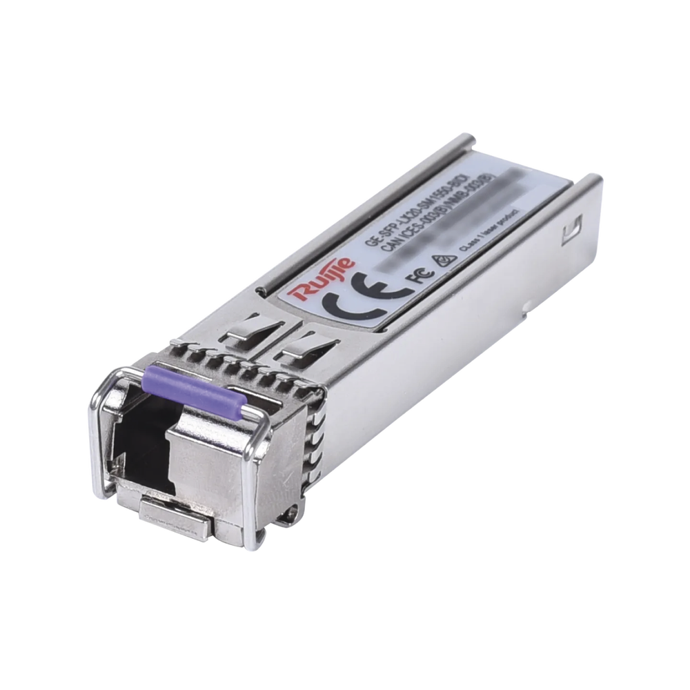 Módulo transceptor GE-SFP-LX20-SM1550-BIDI 1000BASE-LX SFP 1550nm-TX/1310nm-RX 20-km DDM Simplex LC SMF