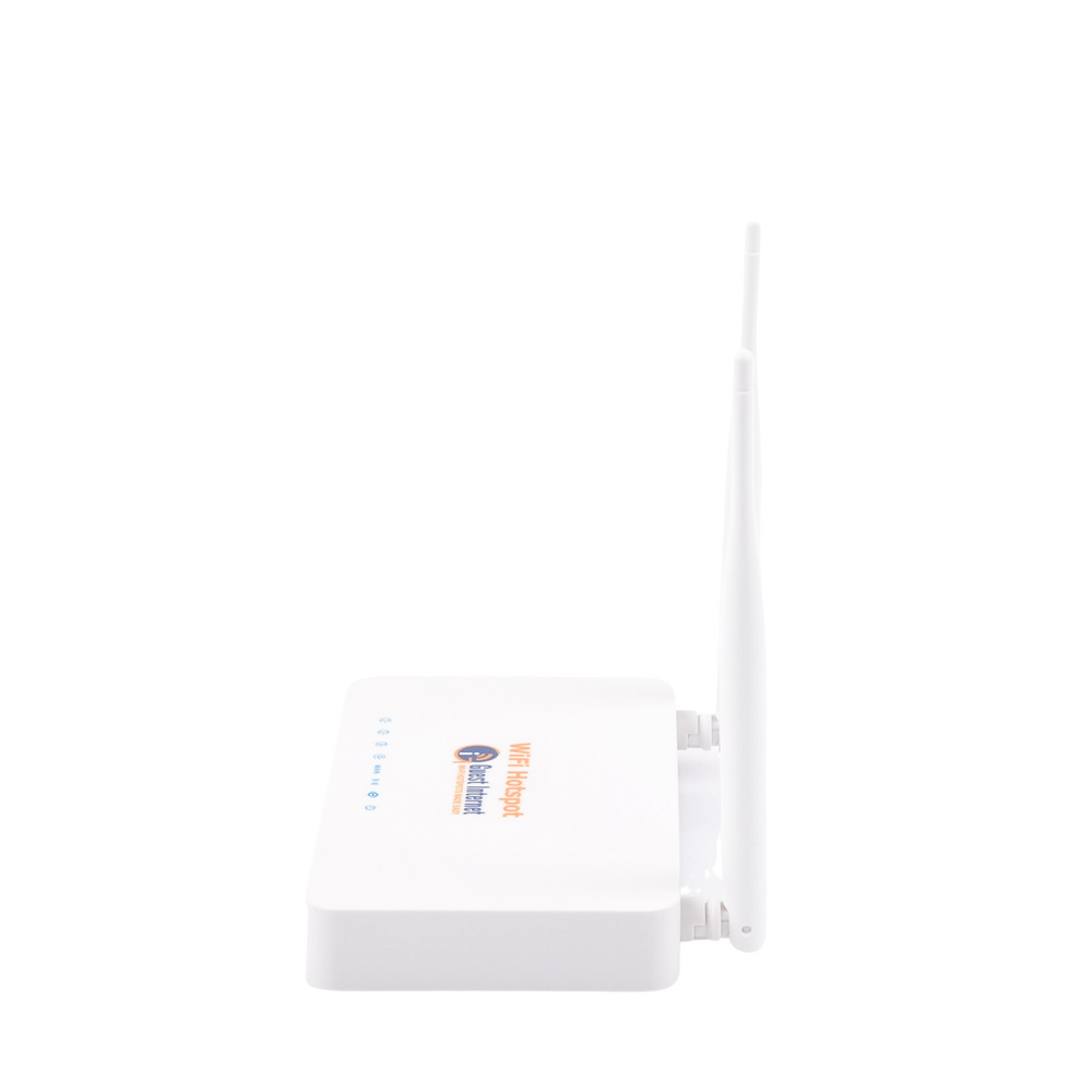 Indoor hotspot with integrated 2.4 GHz WiFi, ideal for selling Internet access codes, 2x2 MIMO, 1 WAN port - 4 LAN ports
