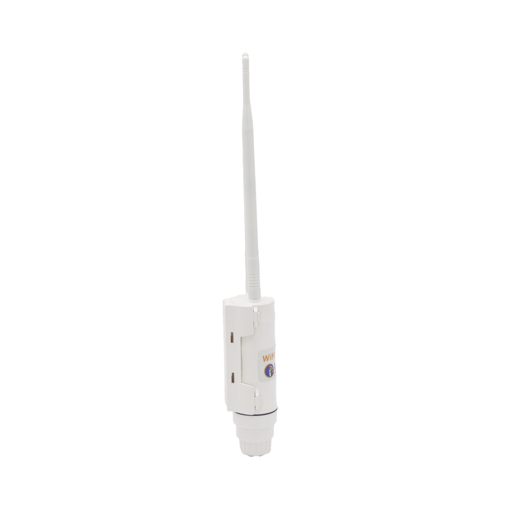 2.4 GHz outdoor wireless hotspot, 6 dBi omnidirectional antennas, 75 Mbps throughput, ideal for selling Internet access codes