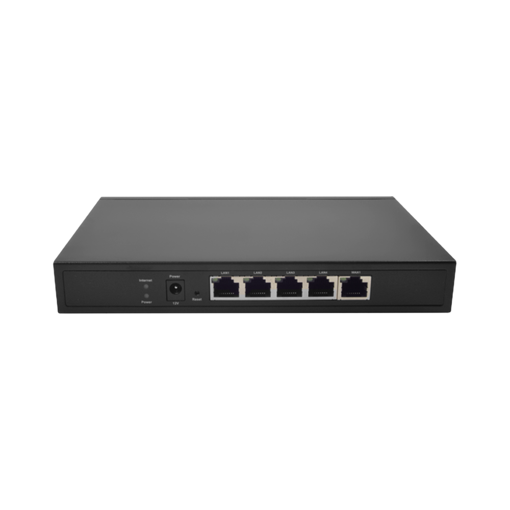 Hotspot para la venta de códigos de Internet, configuración mediante WIZARD, 1 puerto WAN, 4 puertos LAN, Throughput 150 Mbps