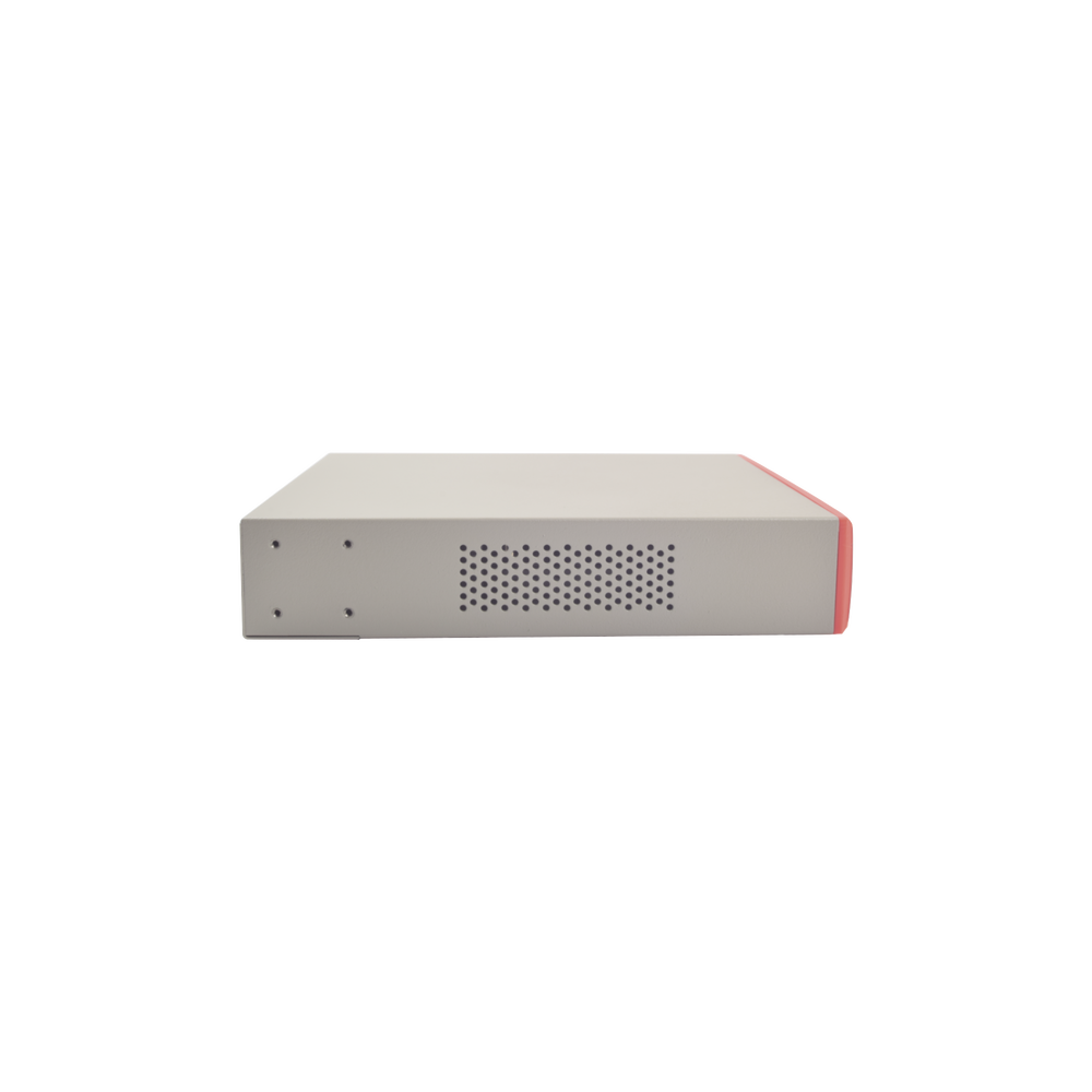 Hotspot con capacidad de hasta 100 usuarios concurrentes, un Throughput de 100 Mbps y configuración sencilla y rápida