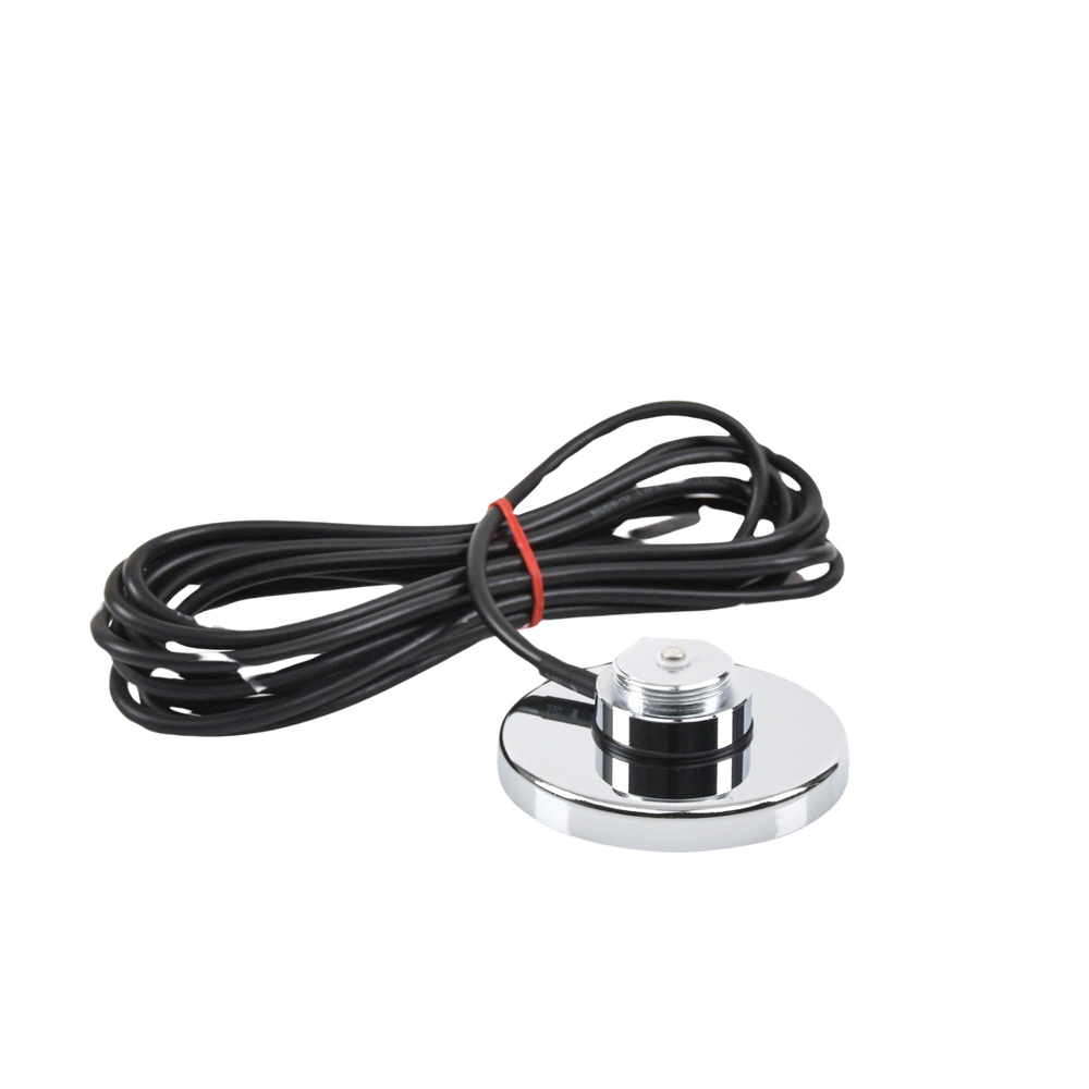 Magnetic mount for 3/4" (NMO) antenna, 3.5m RG58U cable and mini UHF male connector