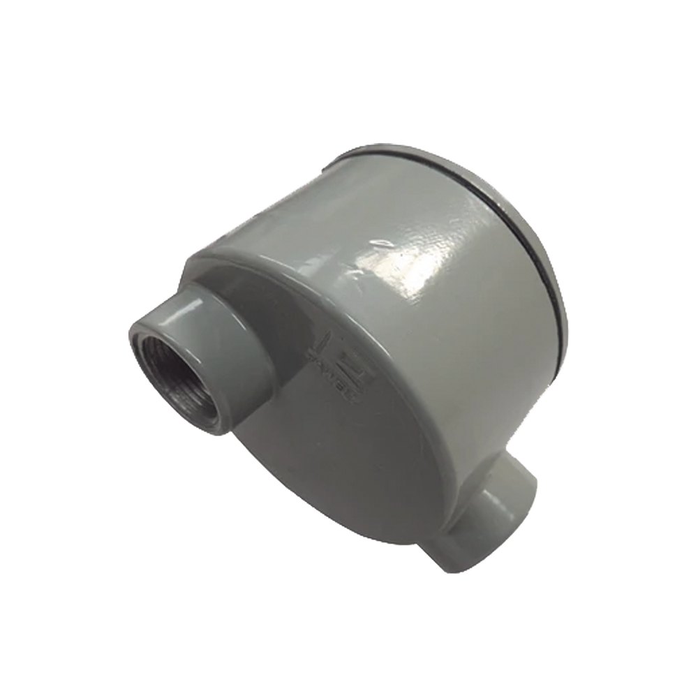 Caja para Áreas Peligrosas con Tapa, Libre de Cobre, Tipo GRB de 2" (50.8 mm).