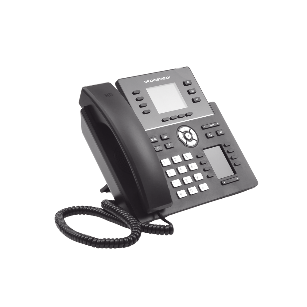 Wi-Fi IP Phone, Carrier Grade, 4 SIP lines with 4 accounts, 2.8" color display, Gigabit ports, Bluetooth, PoE, Opus codec, IPV4/IPV6 with GDMS cloud management