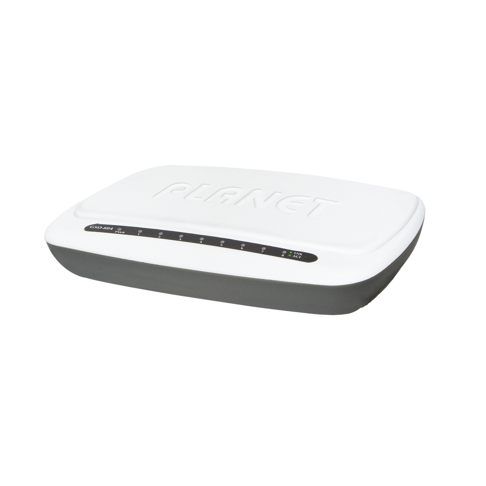 Switch no administrable Gigabit ethernet de 8 puertos 10/100/1000Mbps