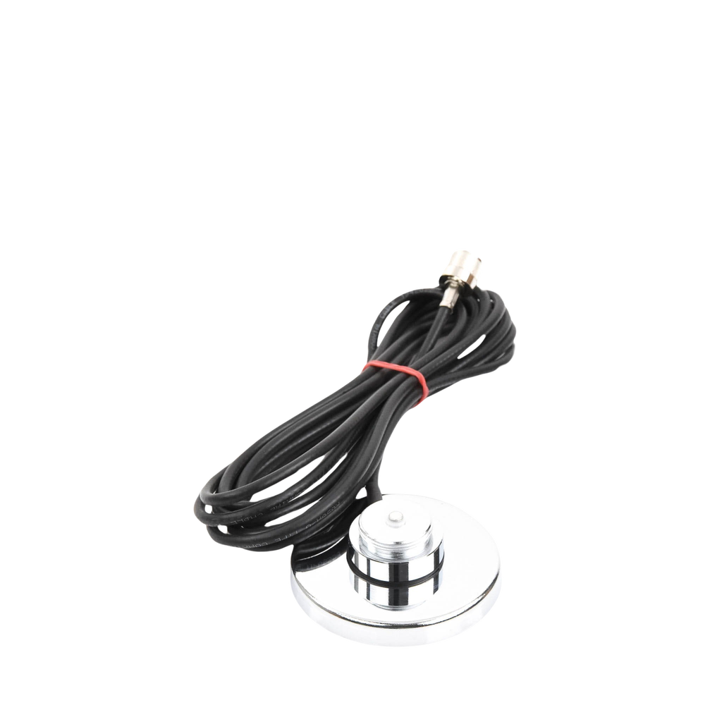 Magnetic Mount for 3/4" (NMO) Antennas, 3.5m RG58U Cable and UHF (PL259) Male Connector.