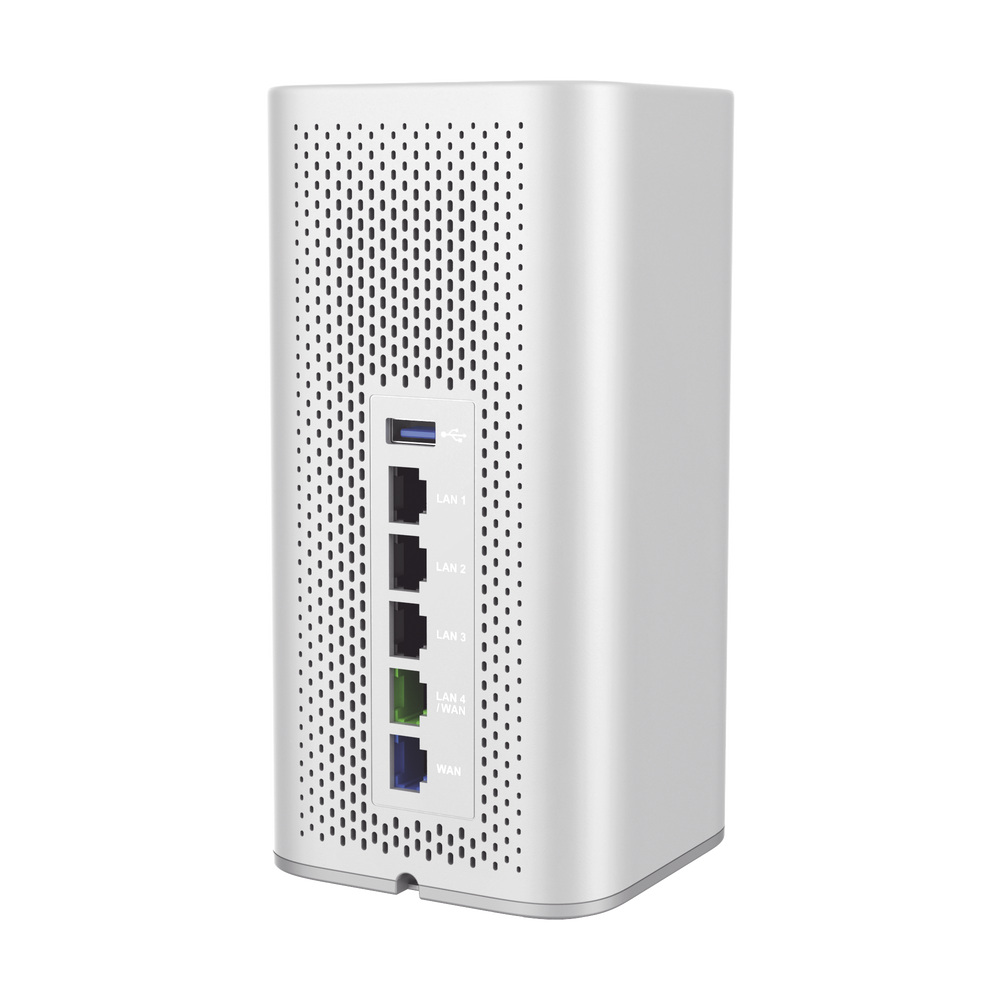 Wi-Fi 6 Mesh Wireless Router, 1.27 Gbps, Dual Band, MU-MIMO 2x2:2, VPN Server with Free Cloud Management or Stand-Alone.