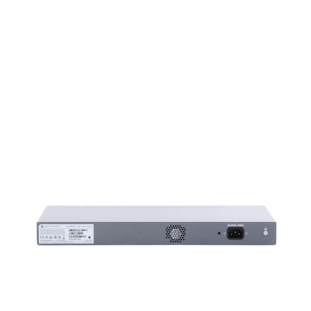 Managed Gigabit PoE+ Switch / 16 10/100/1000 Mbps ports + 4 SFP Uplink ports / Up to 240W / Compatible with GWN Cloud.