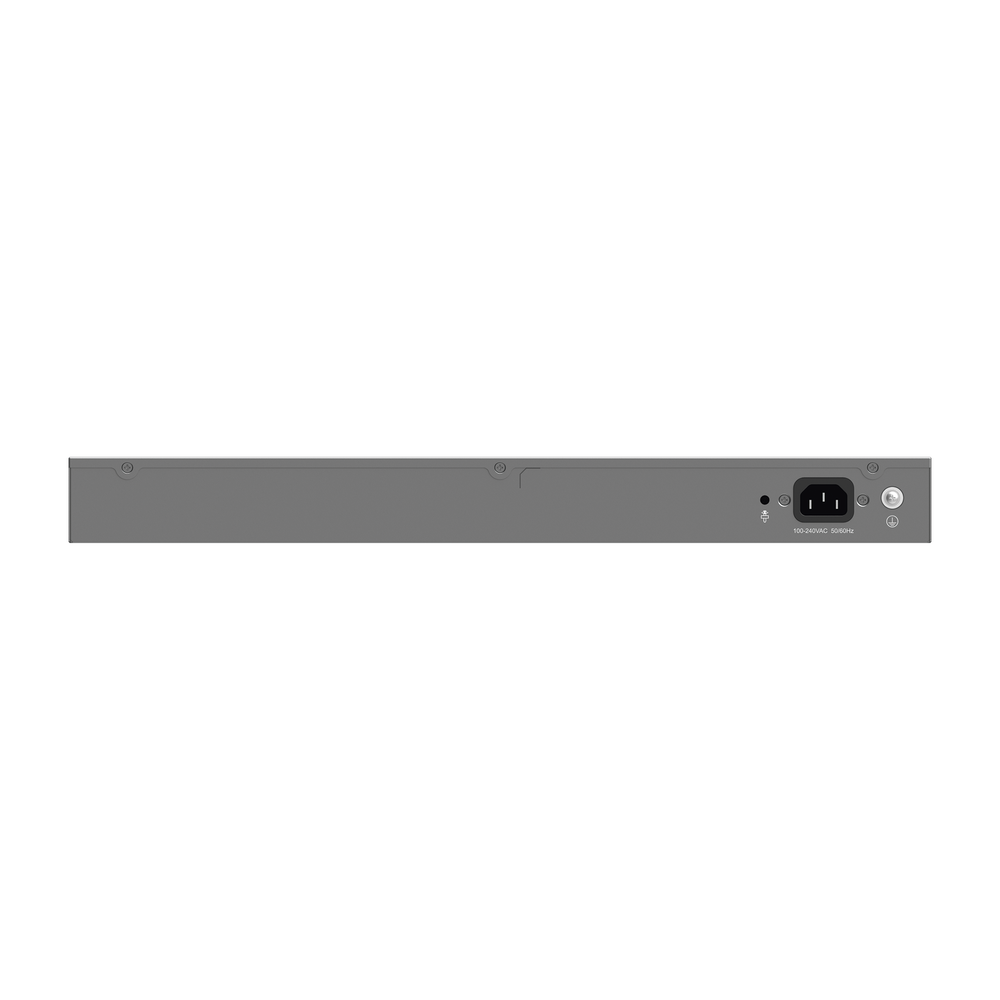 Managed Gigabit PoE+ Switch / 48 10/100/1000 Mbps ports + 4 SFP Uplink ports / Up to 360W / Compatible with GWN Cloud.