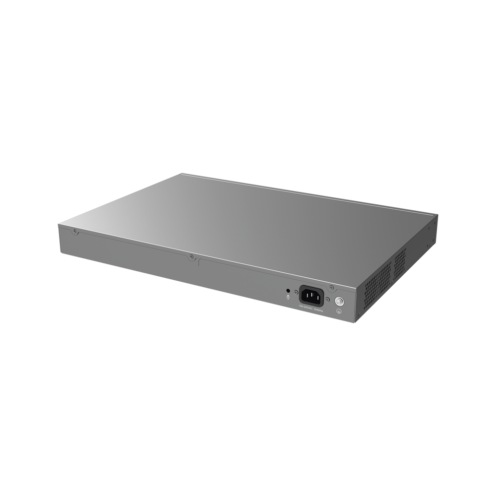 Managed Gigabit PoE+ Switch / 48 10/100/1000 Mbps ports + 4 SFP Uplink ports / Up to 360W / Compatible with GWN Cloud.
