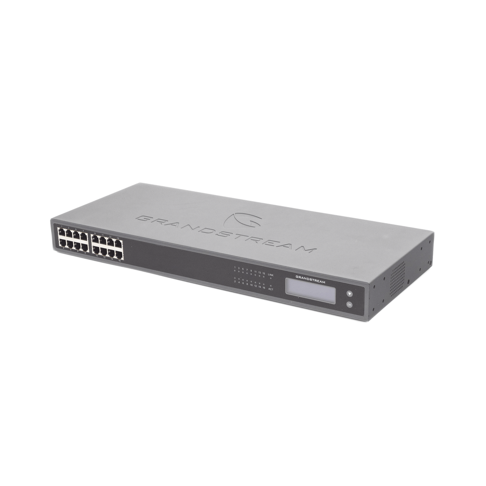 GrandStream ATA 16-Port FXS + 1 50-Pin TELCO VoIP Gateway, Rackmountable