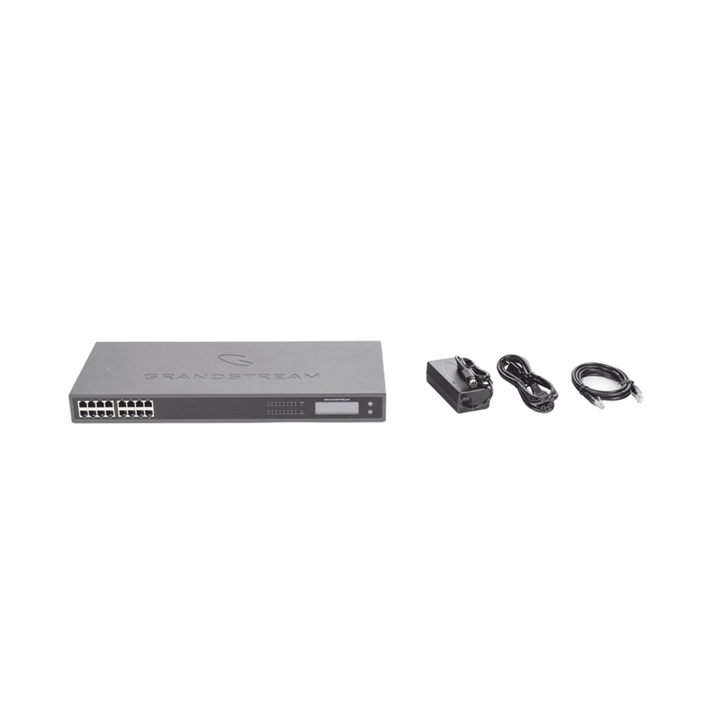 GrandStream ATA 16-Port FXS + 1 50-Pin TELCO VoIP Gateway, Rackmountable