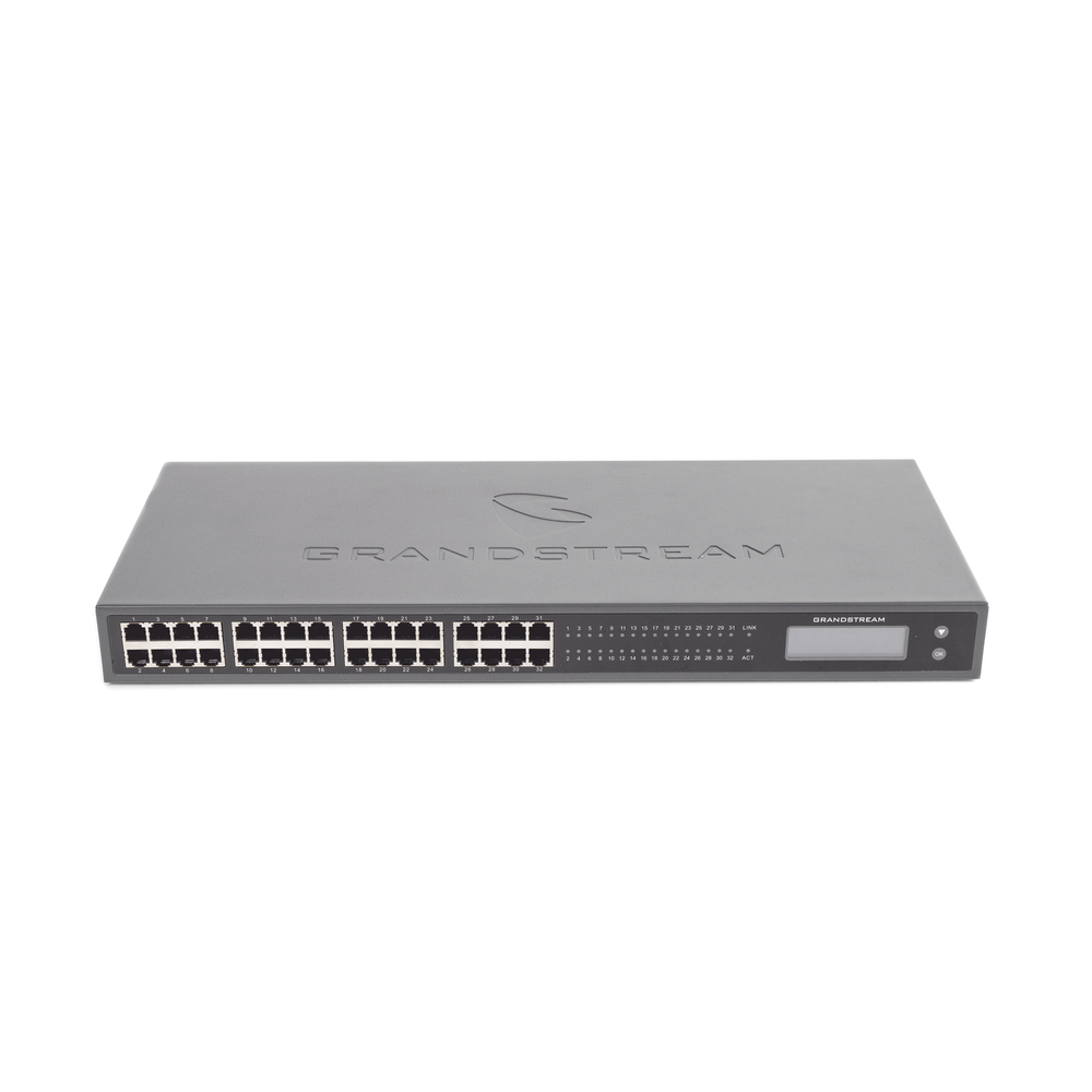 GrandStream 32 FXS 2-Port Telco 50-Pin Rackmount VoIP Adapter