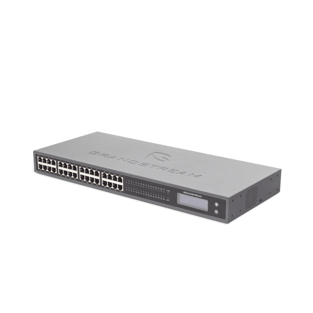 GrandStream 32 FXS 2-Port Telco 50-Pin Rackmount VoIP Adapter