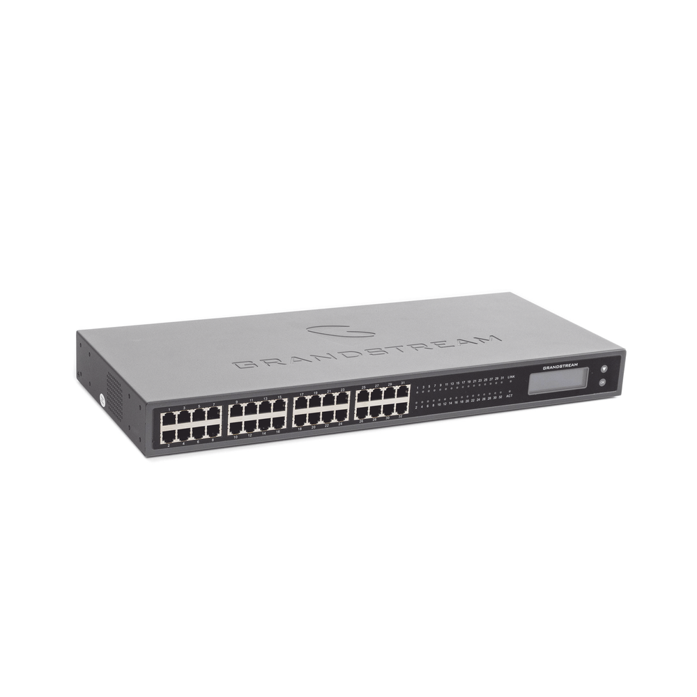 GrandStream 32 FXS 2-Port Telco 50-Pin Rackmount VoIP Adapter