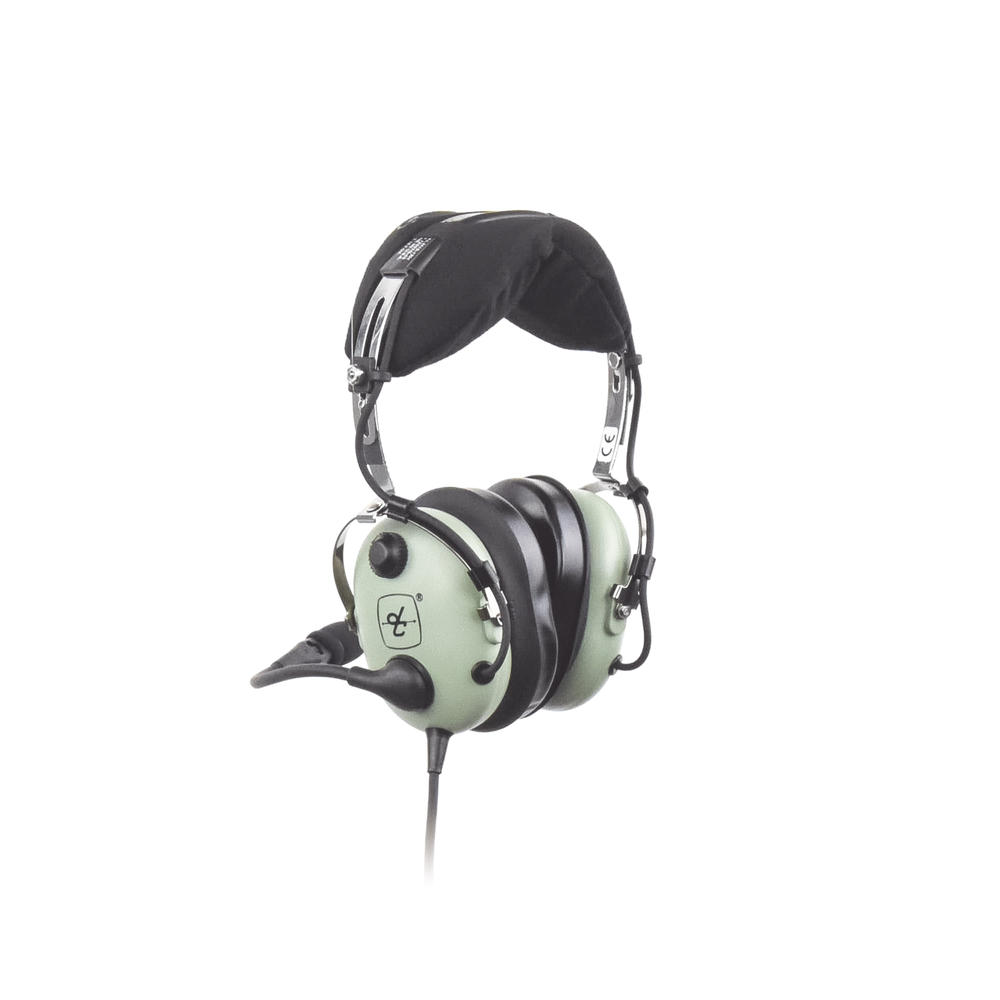 Passive noise-cancelling headset for helicopter radios