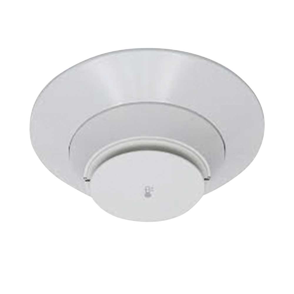 Detector Direccionable de Temperatura Fija a 57 °C, para uso con Paneles Direccionables Fire-Lite, Color Blanco
