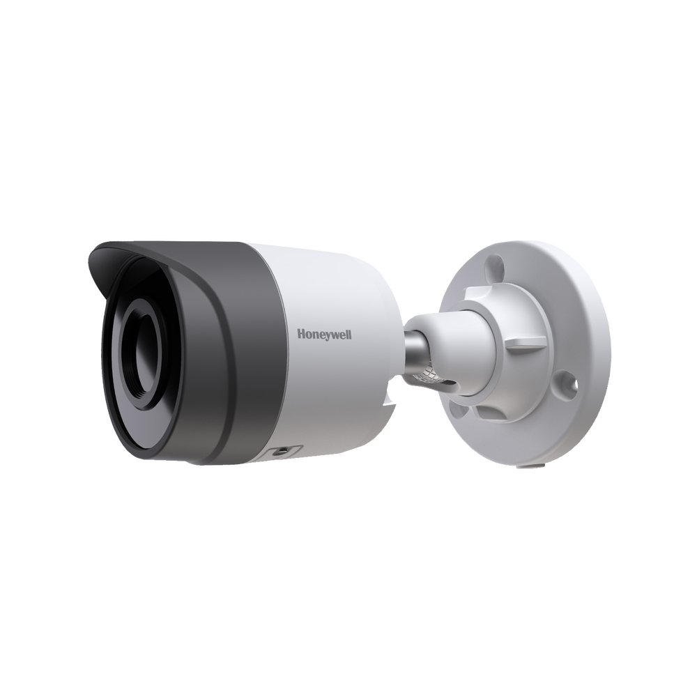 Cámara Bala IP 5 MP, H.265, 50 mts IR, IP66, PoE, Lente fijo 4mm, Soporta MicroSD
