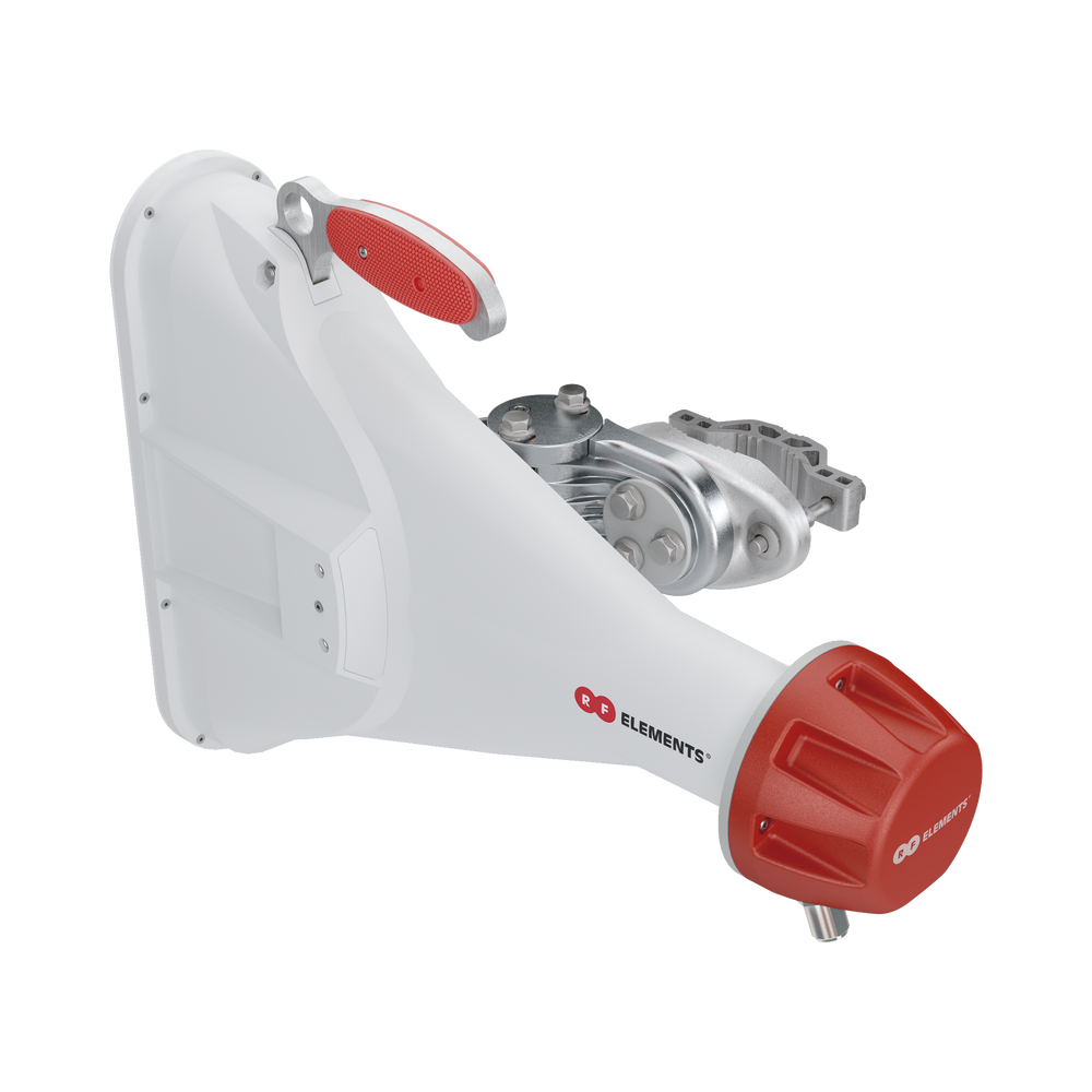 Asymmetrical Sector Antenna Carrier Class 60-degree opening horn type 17 dBi 5180-6000 MHz N-type female connectors
