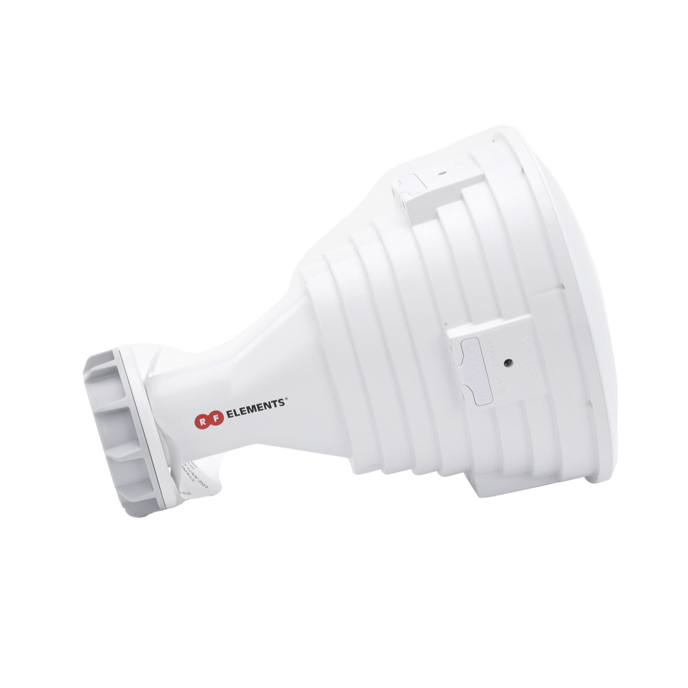 Antena asimétrica de 30° (30°H 20°V) 20.5 dBi tipo cuerno 5180-6000 MHz altamente eficiente, sin cables, sin perdidas, sin lóbulos listas para TwistPort