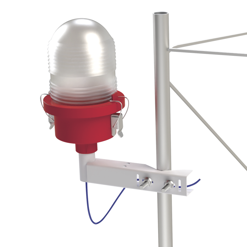 LED Obstruction Lamp Hardware Model EI-LBIB/OL1-VLED2- IR/ OL2-VLED2-IR