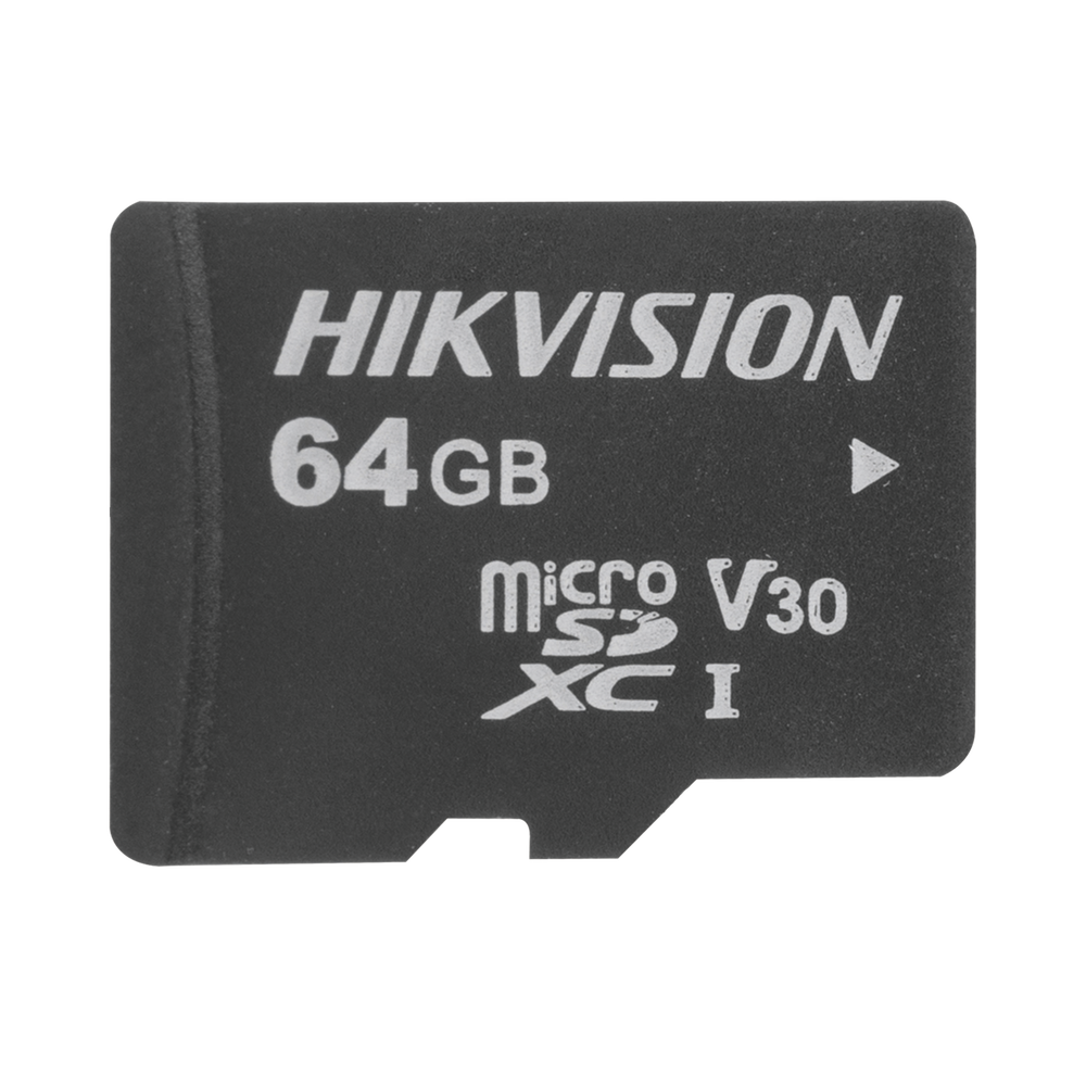 Memoria microSD / Clase 10 de 64 GB / Especializada Para Videovigilancia / Compatibles con cámaras HIKVISION