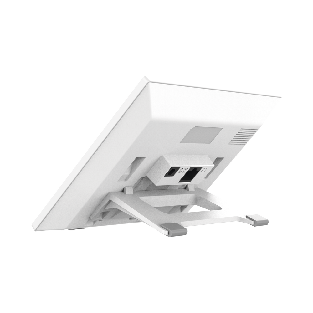 Indoor IP/SIP monitor, Wi-Fi, 7" color display, 2-way audio, PoE, 8 alarm input interfaces.