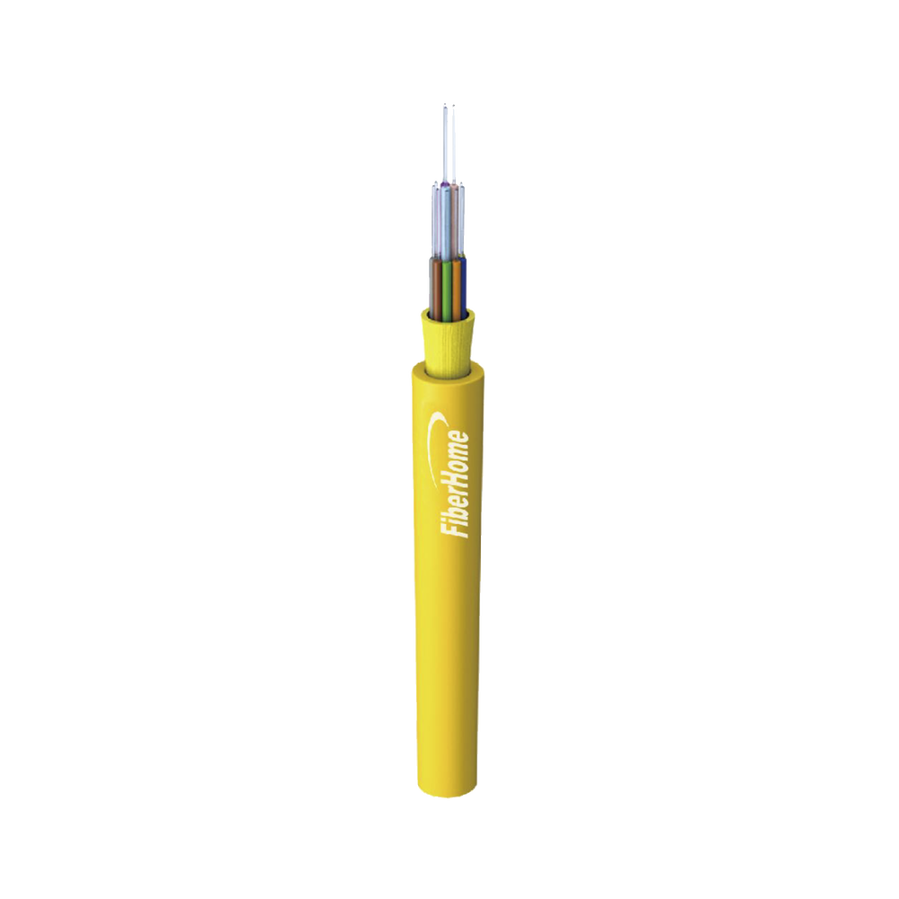 Cable de Fibra Óptica Monomodo, 12 hilos, para Interior, Tight Buffer 900µm, OFNR Riser, Dieléctrica, Precio Por Metro