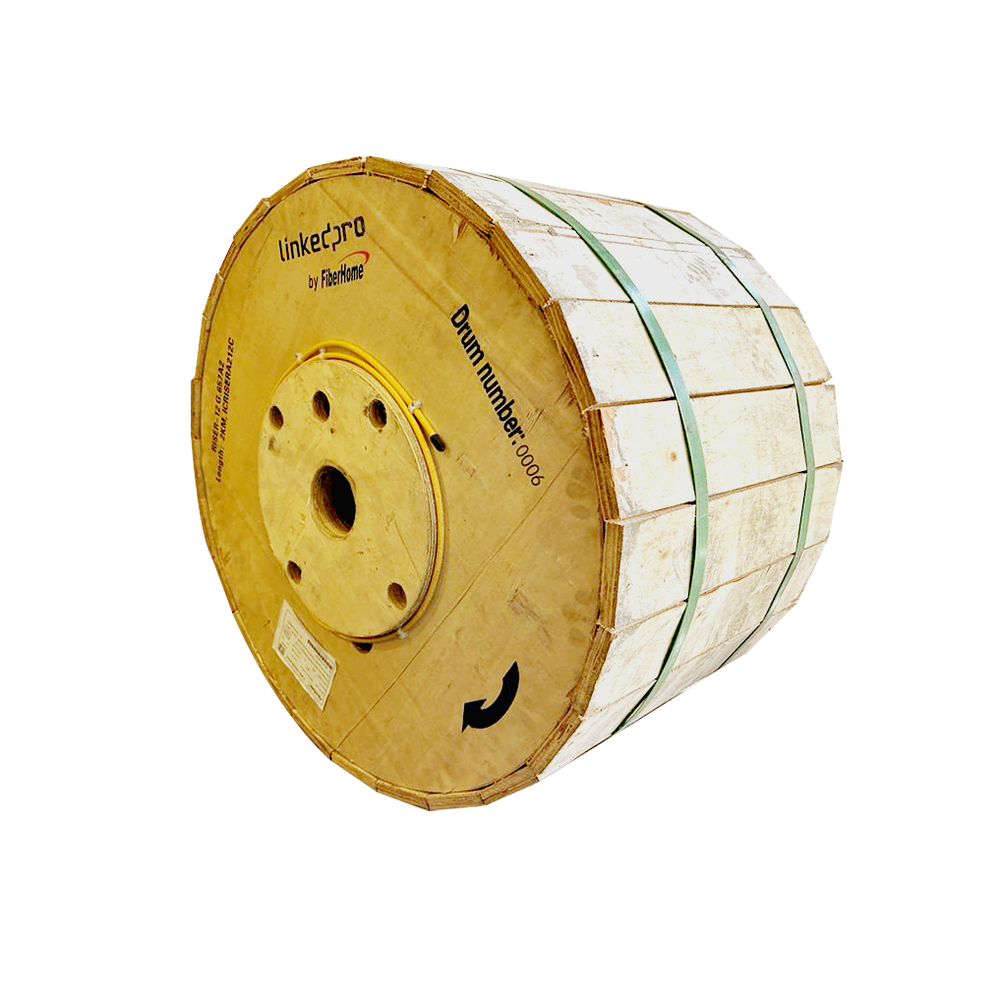 Cable de Fibra Óptica Monomodo, 12 hilos, para Interior, Tight Buffer 900µm, OFNR Riser, Dieléctrica, Precio Por Metro
