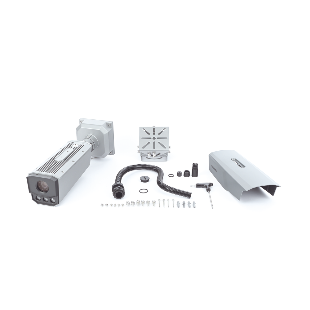 Bala IP 4 Megapixel / ANPR / Reconocimiento y Captura de Placas Vehiculares para Trafico de Alta Velocidad / DARKFIGHTER / WDR 140 dB / IP67 / IK10 / Lente Mot. 8 a 32 mm / 100 mts IR