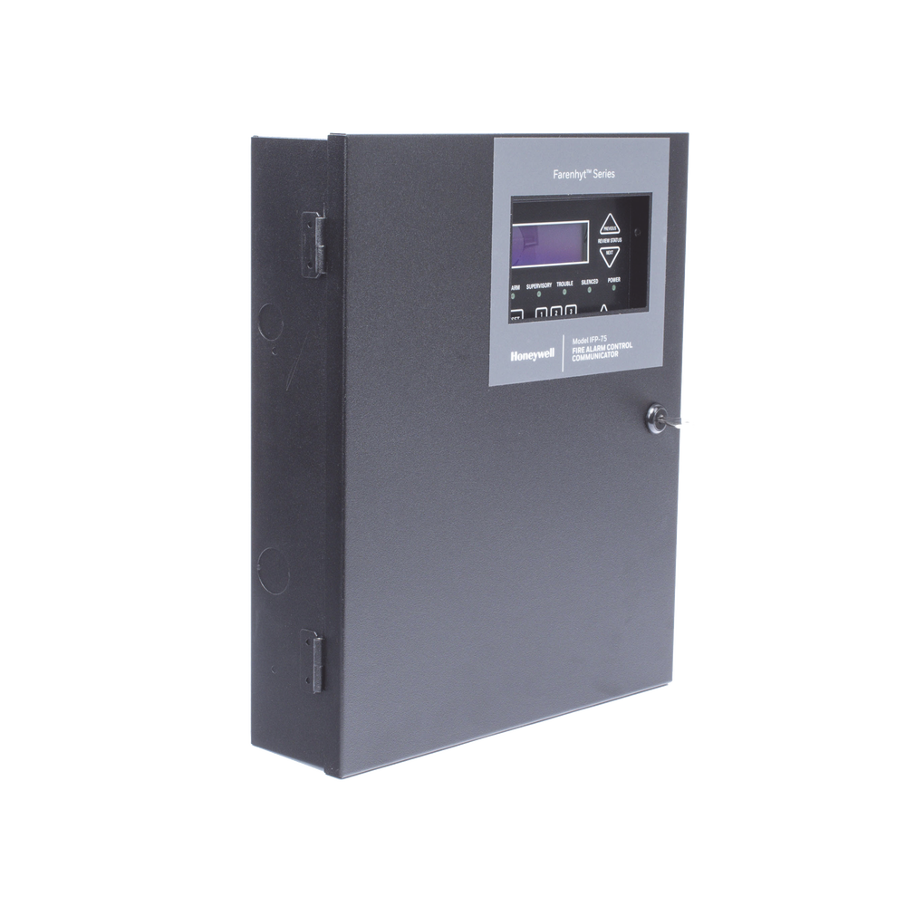 Fire Detection Panel / Addressable / Up to 150 Points / 75 Detectors and 75 Modules with SK or IDP Technology / 2 NACs / Network Connection up to 32 Panels