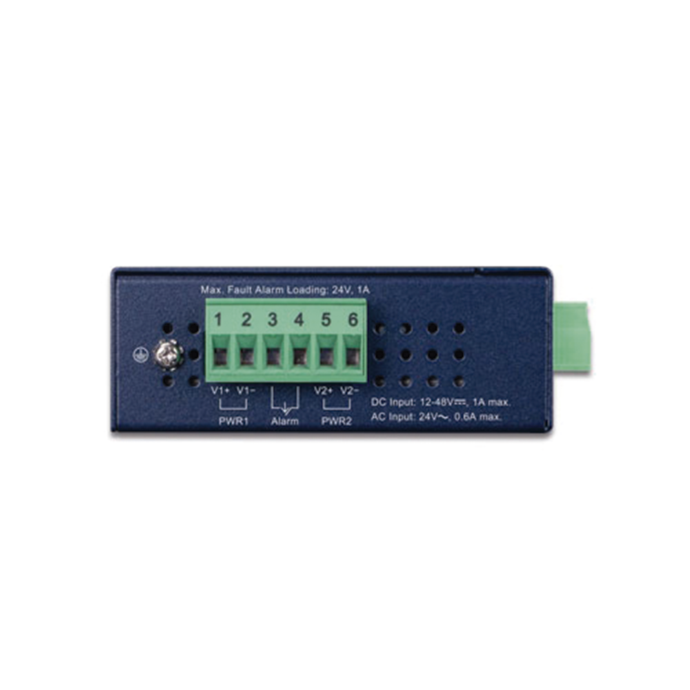 Industrial 10/100/1000BASE-T to 100/1000BASE-X SFP Media Converter