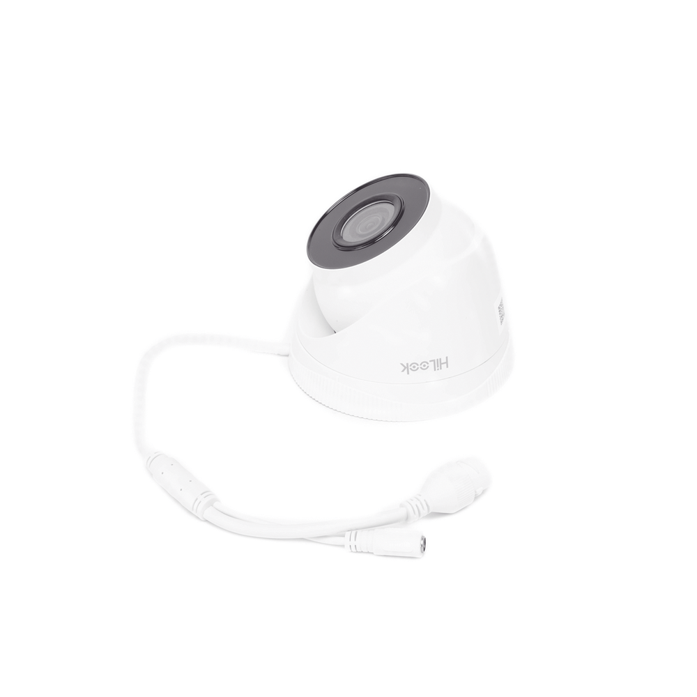HiLook Series / Turret IP 4 Megapixel / 30 mts IR / Exterior IP67 / PoE / Lente 2.8 mm / WDR 120 dB / Onvif
