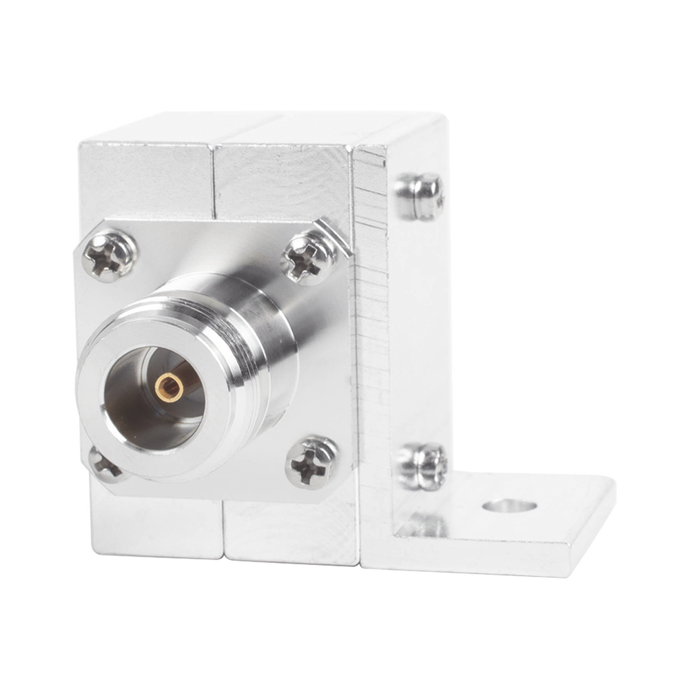Protector RF Coaxial Para 1.5 a 700 Mhz Con Conectores N Hembra en Ambos Lados Con Ceja Lateral, 10 Años de Garantía