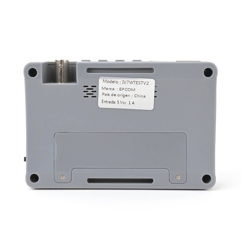 Wrist Video Tester with 4" Display for HD-TVI 5MP, HD-CVI 5MP, AHD 5MP and Analog 1200 TVL Cameras, Coaxitron Control
