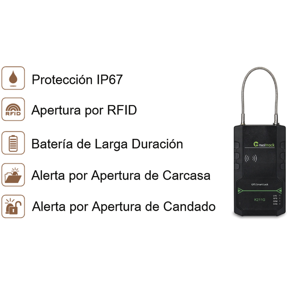 Smart Padlock with 3G GPS and LoRa