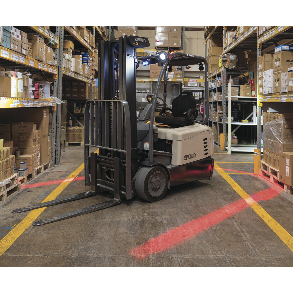 Reversing system kit with monitor and camera for forklifts and vehicles